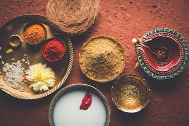 Tratamiento de spa ayurvédico, yoga y clase de experiencia de cocina saludable desde Colombo